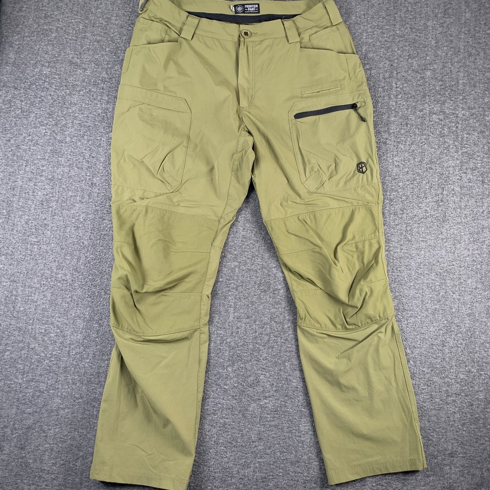 Born Primitive Pant Men 38R Frontier Light 2.0 Utility Hunting Outdoors Olive